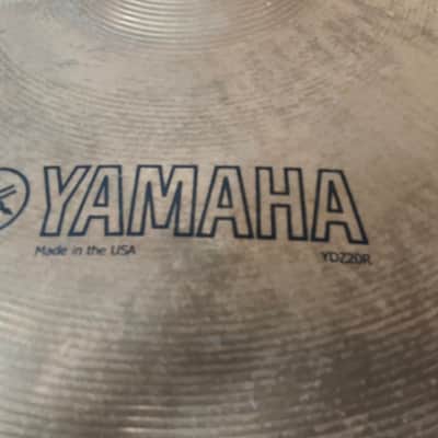 Yamaha ride cymbal YDZ20R 20"/51cm '80s image 9