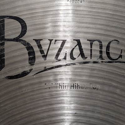 Meinl 14" Byzance Traditional Thin Hi-Hat (Pair) 2001 - Present - Traditional image 5