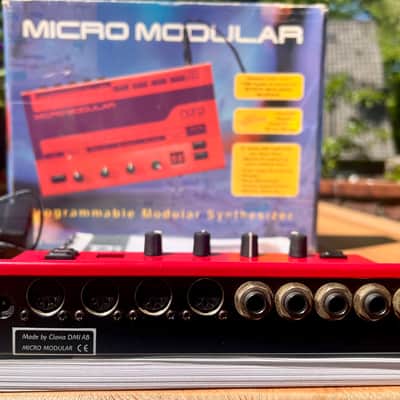 Nord Micro Modular Desktop Virtual Synthesizer 1997 - 2003 - Red image 5