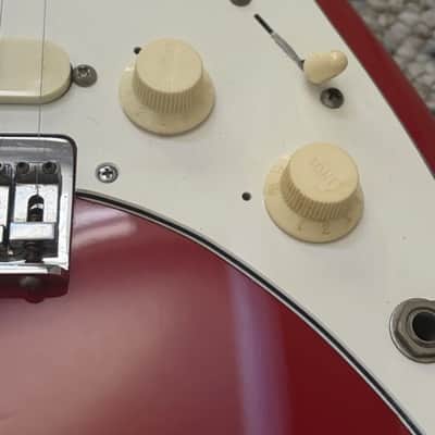 Fender Bullet S-2 with Maple Fretboard 1982 - 1983 - Red image 6