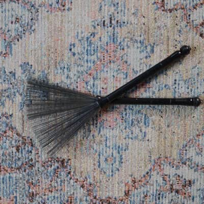 Premier Vintage Brushes - Retractable - Steel Wire - Black Grips image 2