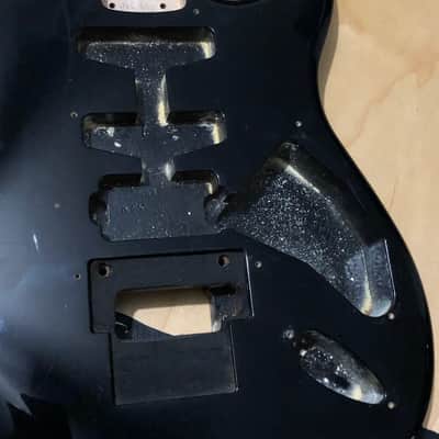 1988 Kramer USA Pacer Deluxe F Series Plate Black Guitar Body Floyd Ready image 4