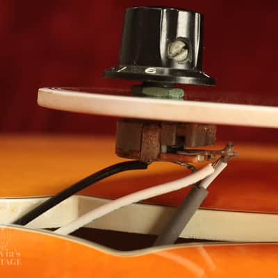 1988 Guild Artist Award in RARE Orange Sunburst w/ flame maple back + sides image 24