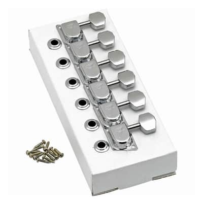 Clavijero Fender '70's "F" Tuners Chrome image 1