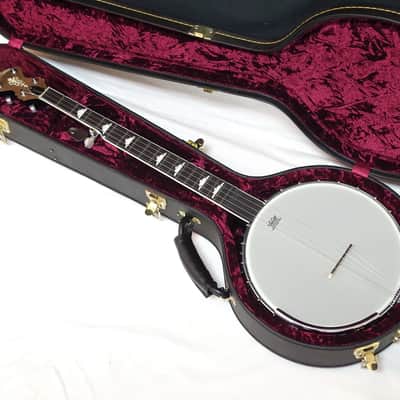 GOLD TONE WL-250 open back BANJO new w/ HARD CASE White Ladye image 1