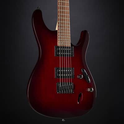 Ibanez S521-BBS Blackberry Sunburst - Electric Guitar image 6