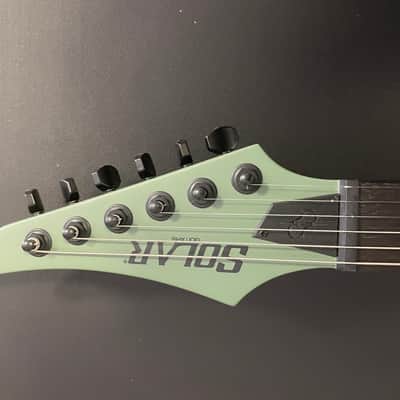 Solar Guitars V 2.6 AG 2022 Matt Army Green image 2