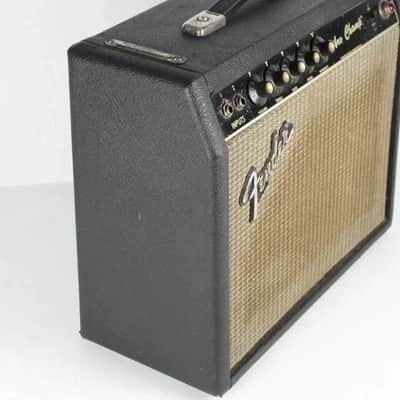 1981-1982-1983 Vintage Fender Vibro Champ Tube Combo Amp Blackface USA 1980s image 4