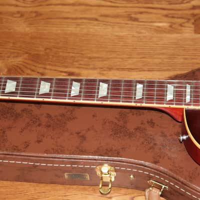 7.7 lbs! 2018 Gibson 1958 Les Paul Historic Reissue! R8 58 Dark Bourbon Fade Custom Shop TH Specs image 8