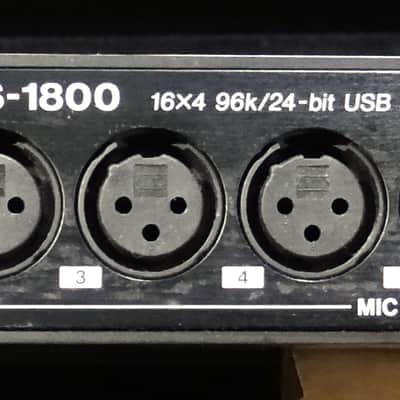TASCAM US-1800 USB Audio Interface 2010s - Black image 2