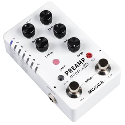 MOOER Preamp Model X2 Dual-Channel Digital Preamp Effektpedal image 5
