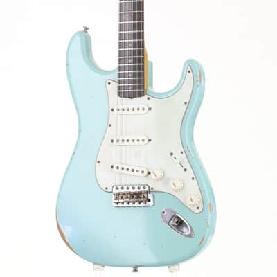 Fender Custom Shop Time Machine Series 1960 Stratocaster Relic Aged Daphne Blue [CZ530518] (06/17) image 7