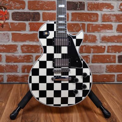 Gibson Custom Shop TRG Stinger Series les Paul Custom Murphy Lab Ultra Light Aged Checkerboard 2025 w/OHSC image 1