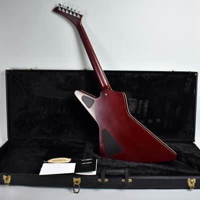 1996 Hamer Standard Sunburst Solidbody Explorer Electric Guitar w/OHSC USA! image 4