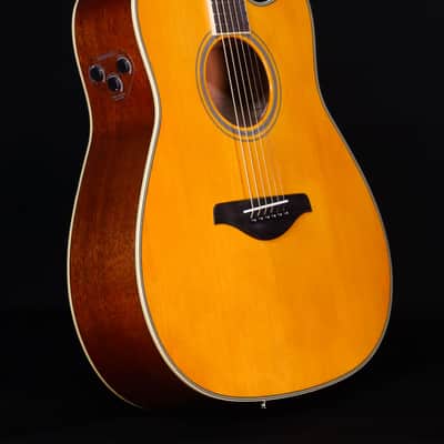Yamaha FGC-TA TransAcoustic, Vintage Tint image 4