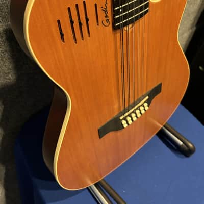 Pre-owned Godin A12 Custom 12 String Acoustic /Electric Guitar w/ Godin Gigbag image 4