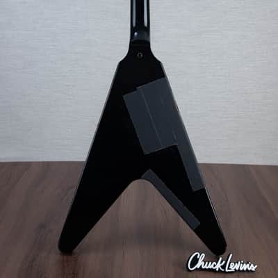 Gibson Custom Shop Kirk Hammet 1979 Flying V Electric Guitar - Ebony - #KH046 image 5