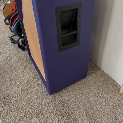 Mojotone Custom purple 2x12 guitar cabinet with v30’s 2022 image 2