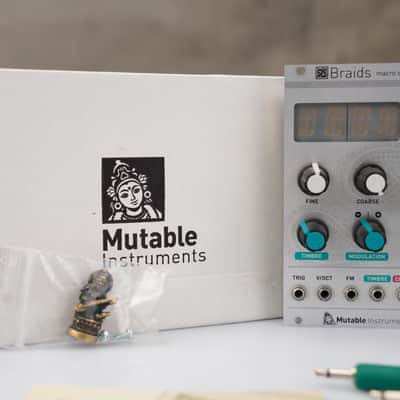 Mutable Instruments Braids Eurorack Module w/ Box & Tiptop Stackcables #58561 image 12