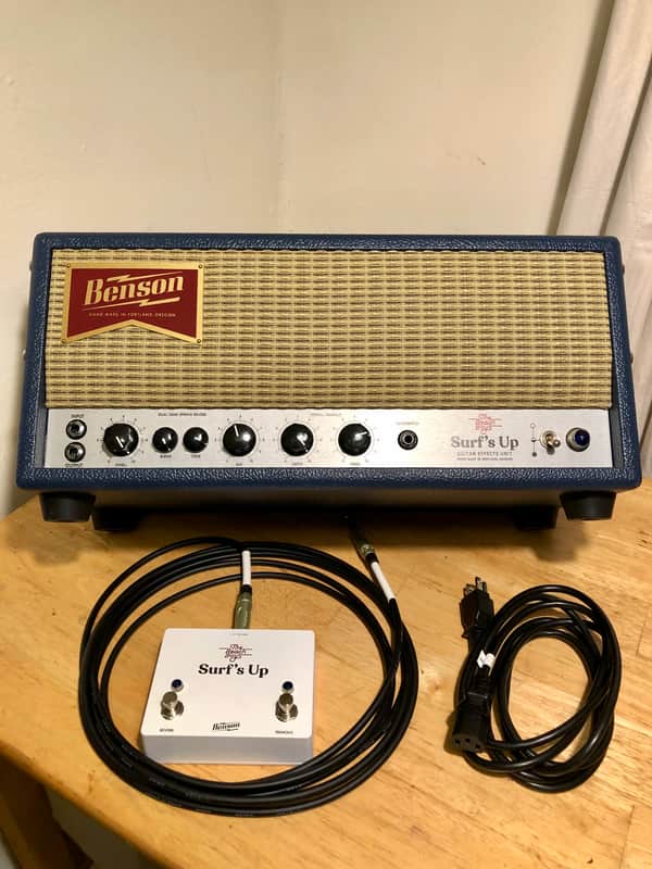 Benson Amps Surf's Up Reverb and Optical Tremolo Unit image 1