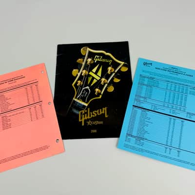 Gibson Catalog and Confidential U.S. Dealer Price Lists 2006 image 1