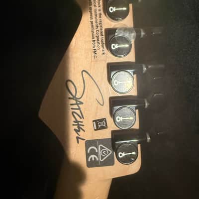 Charvel Satchel signature yellow bengal tiger pro-mod - Neon yellow bengal tiger image 7