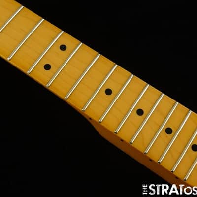 Fender Squier FSR Class Vibe 50s Telecaster NECK + GOLD TUNERS Tele Tinted Maple image 4