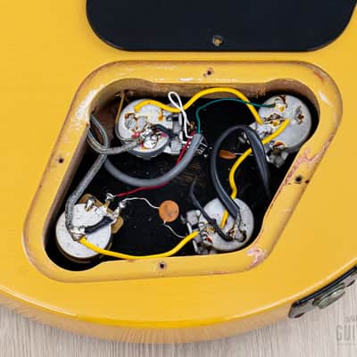 1996 Gibson Les Paul Special Single Cut TV Yellow w/ Case & Hangtags, Yamano image 15