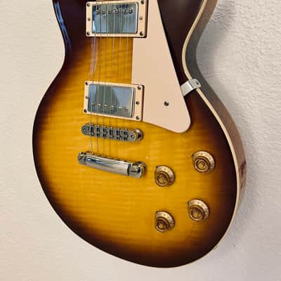 Aria LS-500 Les Paul Flame Maple Top Set Neck Tobacco Burst 1978 Made In Japan image 9