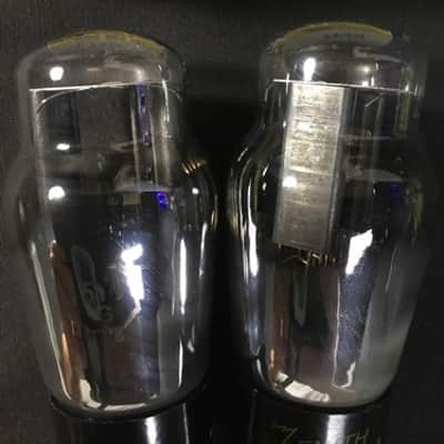 MATCHED PAIR Zenith (Sylvania) 5Y4G Rectifier Radio Amp VACUUM TUBES E.8094 image 2