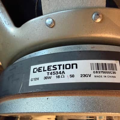 Celestion T4534 G12H 70th Anniversary 12" 30-Watt 16 Ohm Replacement Speaker 2010s - Gold image 4