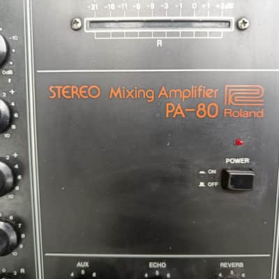 Roland pa-80 with real spring reverb and cool saturation image 3