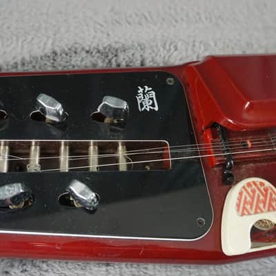 Vintage Suzuki Taishogoto Electric Keyed Zither w/ Original Case – Made in Japan image 4
