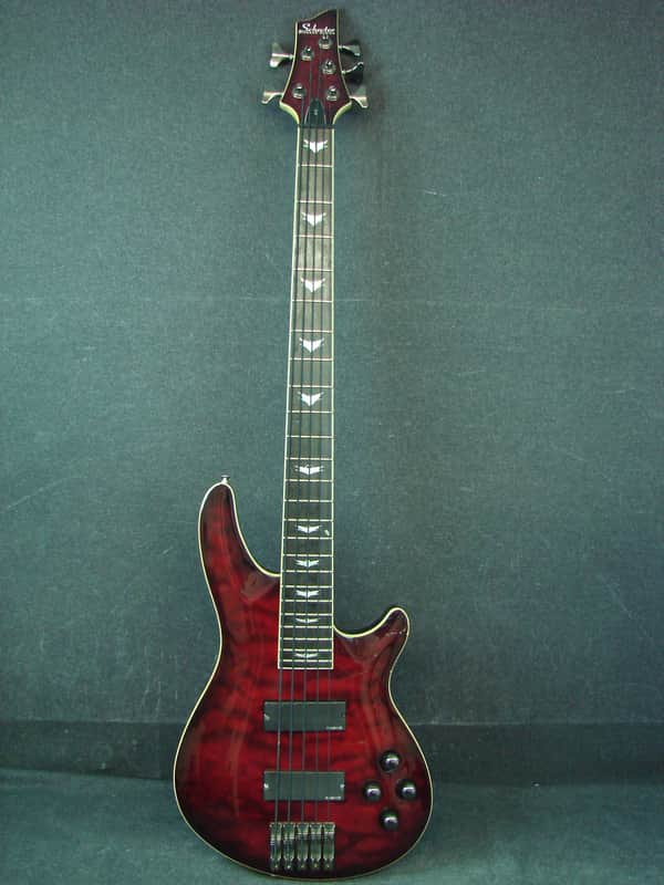 2003 Schecter Diamond Series C-5 5 String Bass C5 W/Bag image 1