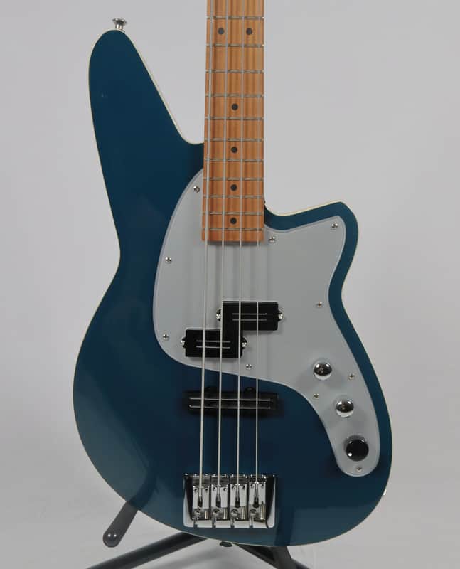 Reverend Decision Bass, High Tide Blue w/ Reverend Gig Bag, Used image 1