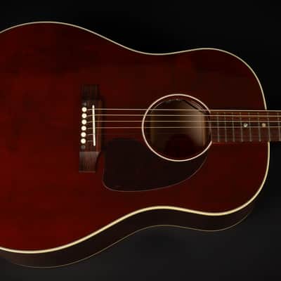 2015 Gibson Custom Shop J-45 Flamed Maple - Wine Red | USA Limited
