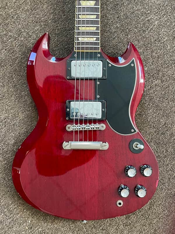 ORVILLE BY GIBSON JAPAN SG 1960-65 REISSUE - cherry image 1