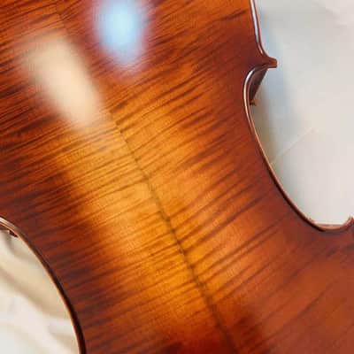 Rare Professional song maestro European tone 5 Strings Cello 4/4, Stradivarius Model image 4