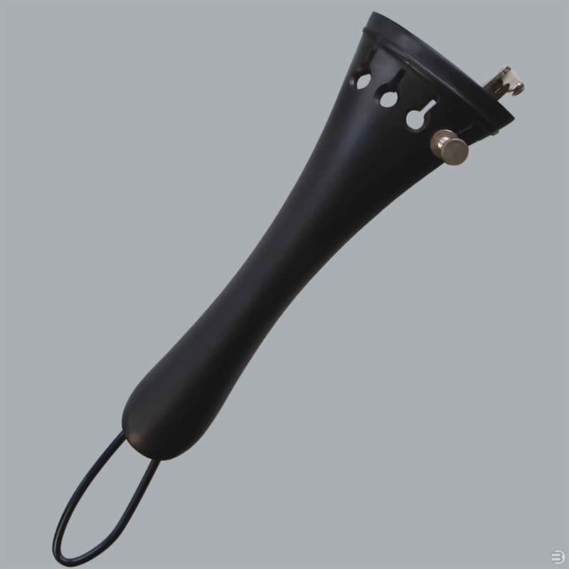Vintage 4/4 Violin Tailpiece – Restored – with Fine Tuner image 1