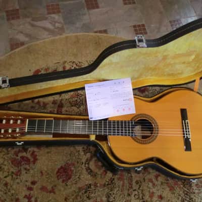 1984 Ryoji Matsuoka GA1000 Classical Guitar w/OHSC & Reg Card Ibanez Mastercraft image 1