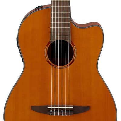 New Yamaha NCX1C NT Nylon Acoustic/Electric, Natural Finish, Solid Cedar Top, with Free Shipping! image 2