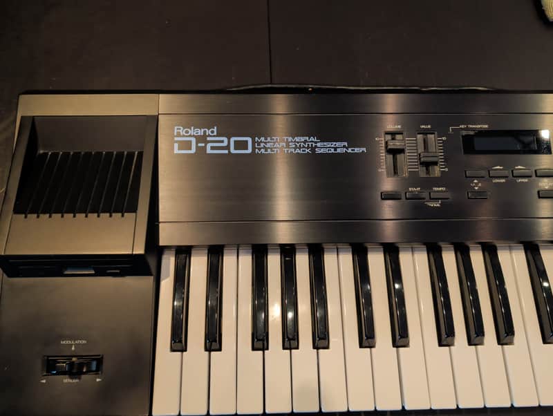 Roland D-20 Linear Synthesizer Workstation Made in Japan | Reverb