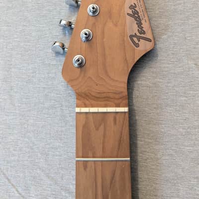Warmoth Roasted Maple Stratocaster Neck, Clapton Profile, SS Frets image 6