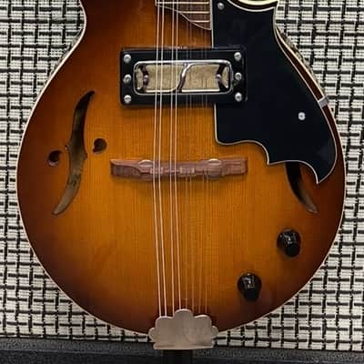 Harmony H-35 “Batwing” Electric Acoustic Mandolin 1972 - Sunburst image 2
