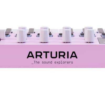 Arturia MiniLab 3 Rose Quartz MIDI Keyboard Controller+Hydraulic Air Lift Bench image 8