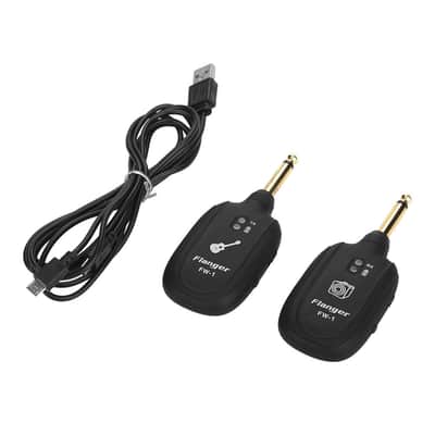 Flanger FW-1 Rechargeable 2.4Ghz Wireless System Digital Guitar Transmitter Receiver 50m Range image 2
