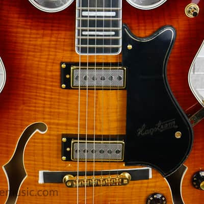 Hagstrom '67 Viking II - Vintage Sunburst image 5