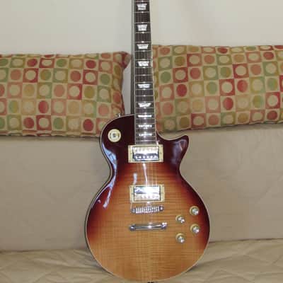 Firefly FFLP, Red Fade Color, 2019, Upgraded Alnico II Zebra Pickups image 6
