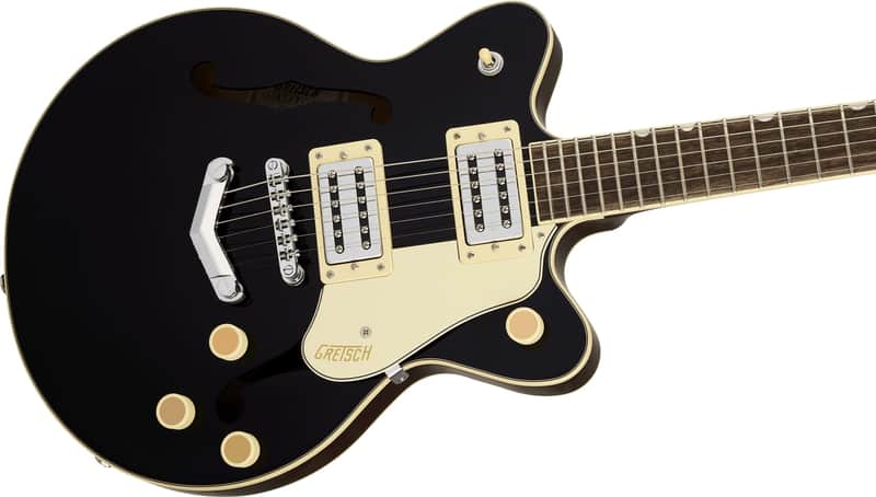 SPECIAL-ORDER! GRETSCH G2655T STREAMLINER CENTER BLOCK JR. V-STOPTAIL | BLACK image 1