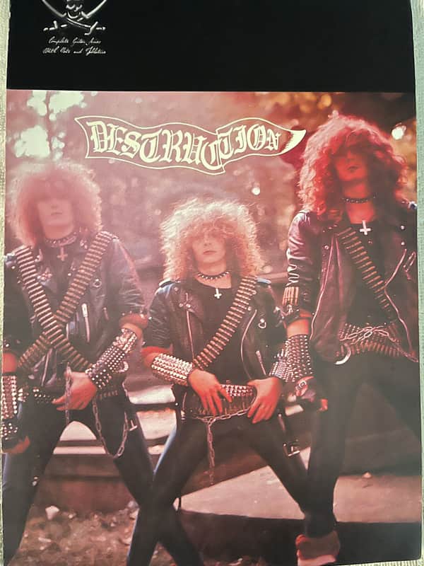 Destruction - Sentence Of Death - Guitar tab / tablature Book image 1